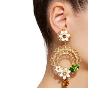 Dolce & Gabbana daisy mambo earrings (small)